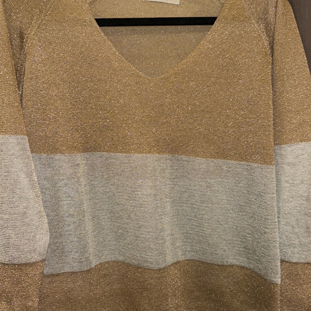 Beautiful shimmering lightweight sweater